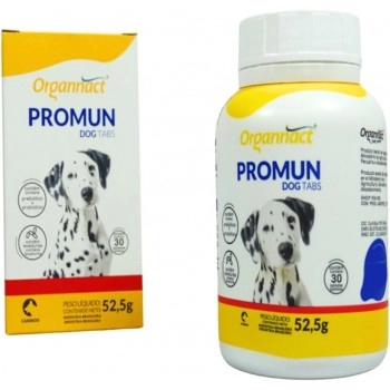 Suplemento Promun Dog Tabletes 52,5g - Organnact