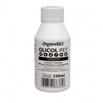 Suplemento Vitamínico Glicol Pet Display com 15 Unidades de 150ML- Organnact