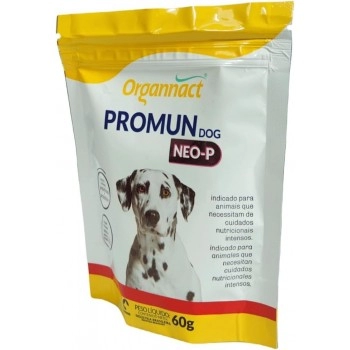 Suplemento Promun Dog Neo-P para Cães 60G - Organnact