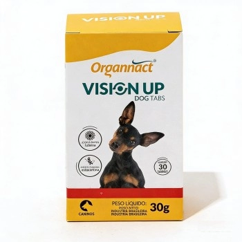Suplemento Vision Up para Cães 30 Tabletes - Organnact