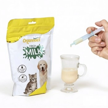 Suplemento Vitamínico Orgamilk para Cães e Gatos 60g - Organnact