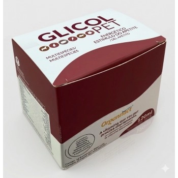 Suplemento Vitamínico Glicol Pet Display com 12 Unidades de 120ML- Organnact