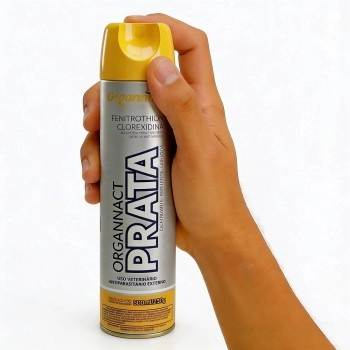 Spray Antiparasitário Externo Prata 500ml - Organnact