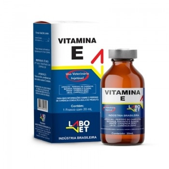 Suplemento Injetável Vitamina E 20mL - Labovet