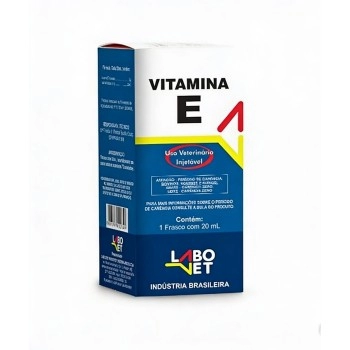 Suplemento Injetável Vitamina E 20mL - Labovet