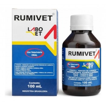 Emulsão Timpanismo Frasco Rumivet Labovet 100ml - Labovet