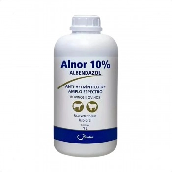 Vermífugo Para Bovinos e Ovinos Alnor Albendazol 10% - Syntec