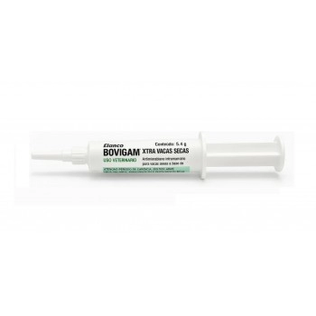 Antimicrobiano Intramamário Bovigam Xtra Vacas Secas 5,4g - Elanco