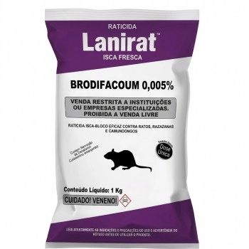 Raticida Lanirat™ Isca Fresca 1kg - Elanco