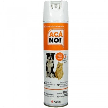 Acá No Aerosol Afasta Cães E Gatos 440ml - Konig