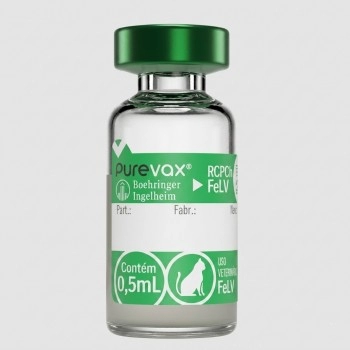 Vacina Purevax RCPCh FeLV Injetável 0,5mL 10 Doses - Boehringer