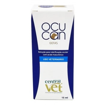 Lubrificante Ocucan Gotas 10ml - CentralVet