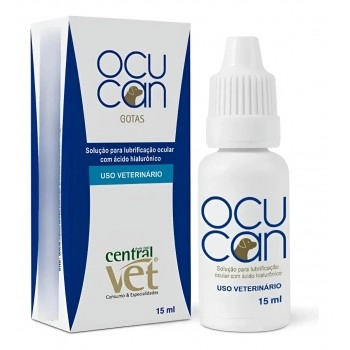 Lubrificante Ocucan Gotas 10ml - CentralVet