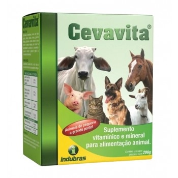Cevavita 200g Suplemento Vitamínico Mineral Indubras