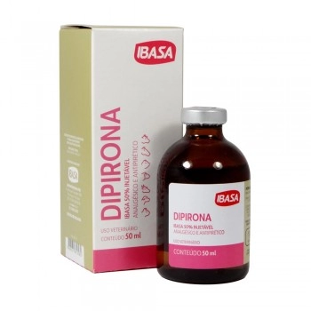 Dipirona 50% Analgésico Injetável 50ml Ibasa | VETSHOP