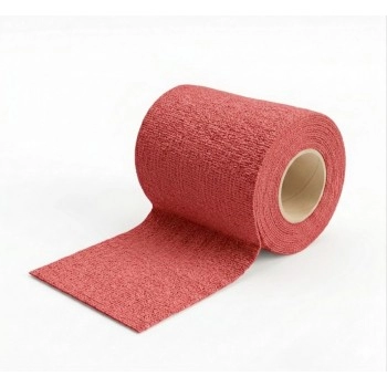 Bandagem Látex Elástica 10cm x 4,5m Vermelho Hoppner