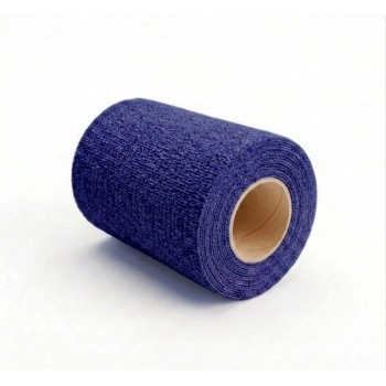 Bandagem Látex Elástica 10cm x 4,5m Azul Hoppner