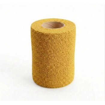 Bandagem Látex Elástica 10cm x 4,5m Amarelo Hoppner