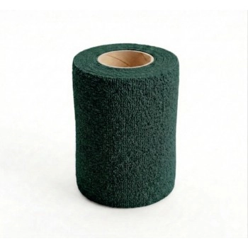 Bandagem Látex Elástica 10cm x 4,5m Verde Escuro Hoppner