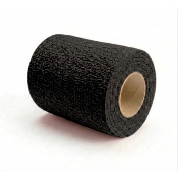 Bandagem Látex Elástica 10cm x 4,5m Preto Hoppner