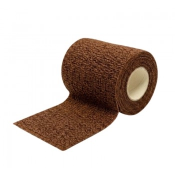 Bandagem Látex Elástica 10cm x 4,5m Marrom Hoppner