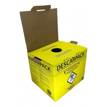 Caixa Coletora de Material Perfurocortante 13 Litros Descarpack