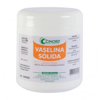 Vaselina Solida 500g - Cinord