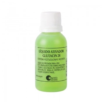 Desinfetante Hospitalar Glutacin 2% 28 Dias 1 Litros - Cinord