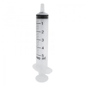Seringa 5ml Descartável Bico Slip sem Agulha BD | VETSHOP