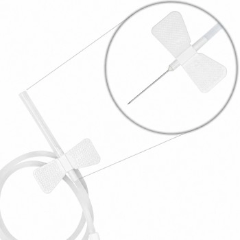 Scalp Nº19G Estéril Branco Acesso Venoso Solidor | VETSHOP