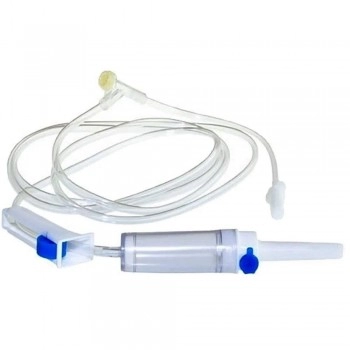 Equipo Com Filtro Injetável Lateral Lock Macrogotas Labor