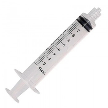 Seringa 10ml Descartável Bico Lock sem Agulha Descarpack