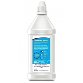 Cloreto de Sódio 0,9% Soro Fisiológico 250mL ADV Farma