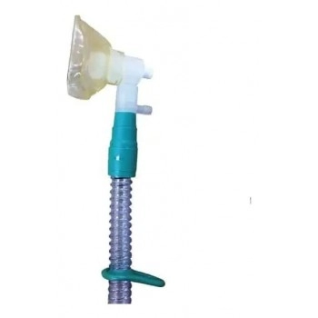 Circuito de Anestesia Baraka Sistema Duplo T Balão 1/2 Litro Oxigel
