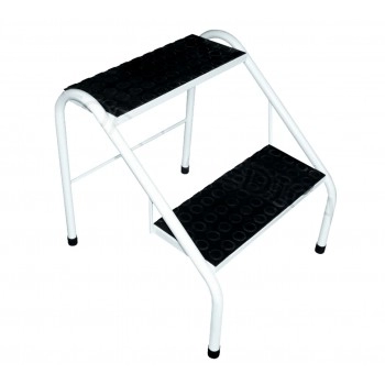 Escada Hospitalar 2 Degraus Piso Pvc 85kg - Forcamedica