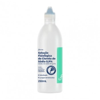 Cloreto Sódio 0,9% Frasco 250mL - Farmax