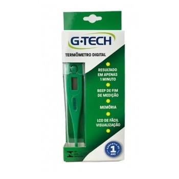 TERMOMETRO CLIN. DIG. VERDE C/SELO - G-TECH