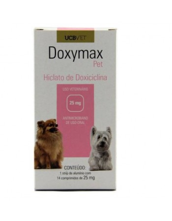 DOXYMAX PET 25MG - 14 COMP