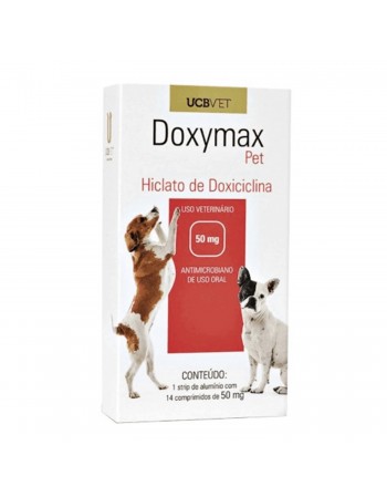 DOXYMAX PET 50MG - 14 COMP