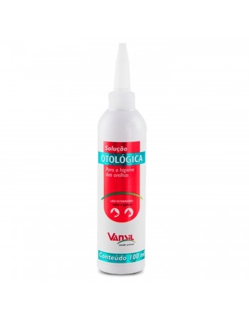 Solução Otológica Higiene das Orelhas Para Cães e Gatos 100ml Vansil