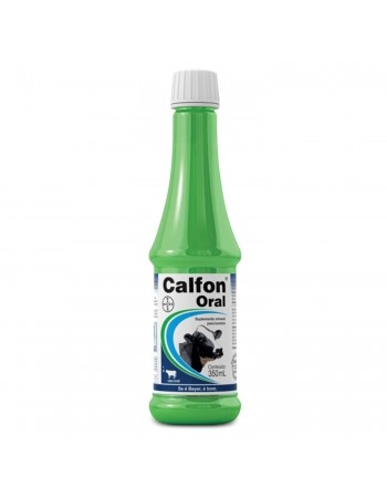 Calfon Oral 350ml Suplemento Mineral Cálcio para Bovinos Elanco
