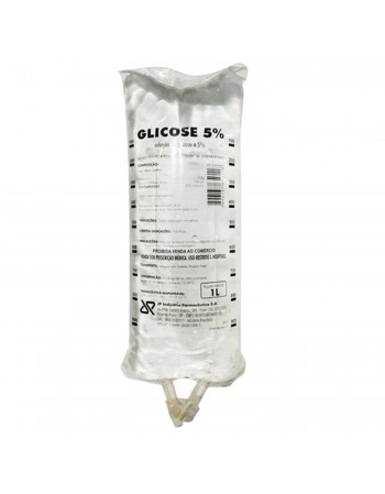 Soro Glicose 5% 1 Litro Bolsa - JP