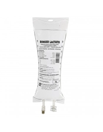 Soro Ringer com Lactato 1 Litro Bolsa - JP