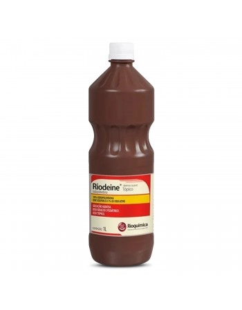 Iodopolividona Solução Aquosa Riodeine Tópico 1 Litro Rioquímica