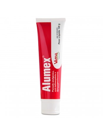 Alumex Pomada Anti-Inflamatória e Analgésica 100g Vansil