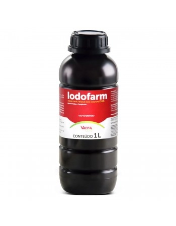 Iodofarm Desinfetante 1 Litro à Base de Iodo Vansil