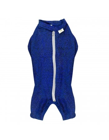 Roupa Protetora de Castração Cachorro Macho n°11 29-34Kg Azul Pet Med