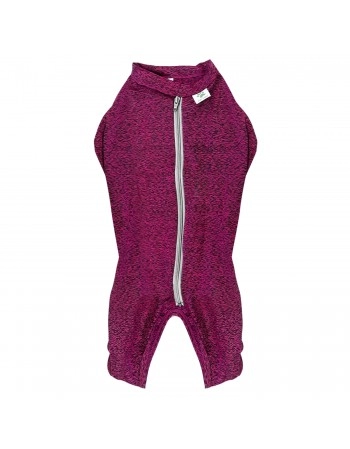 Roupa Protetora De Castração Cachorro n°15 55-65Kg Rosa Pet Med