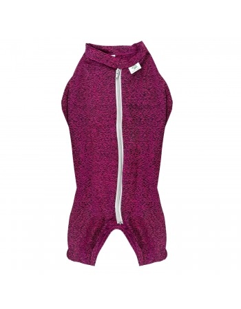 Roupa Protetora De Castração Cachorro n°12 34-40Kg Rosa Pet Med