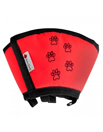 Colar Elizabetano de Tecido n°3 27-33cm para Cães Conforto Pet Med